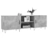 Kép 3/11 - Betonszürke szerelt fa TV-szekrény 150 x 30 x 50 cm