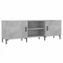 Kép 2/11 - Betonszürke szerelt fa TV-szekrény 150 x 30 x 50 cm