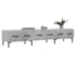 Kép 3/11 - Betonszürke szerelt fa TV-szekrény 150 x 36 x 50 cm