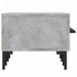 Kép 7/11 - Betonszürke szerelt fa TV-szekrény 150 x 36 x 50 cm