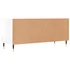 Kép 8/11 - Magasfényű fehér szerelt fa TV-szekrény 100 x 34,5 x 44,5 cm