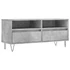 Kép 2/11 - Betonszürke szerelt fa TV-szekrény 100x34,5x44,5 cm