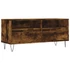 Kép 2/10 - Füstös tölgy színű szerelt fa TV-szekrény 100x34,5x44,5 cm