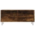 Kép 5/10 - Füstös tölgy színű szerelt fa TV-szekrény 100x34,5x44,5 cm
