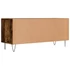 Kép 8/10 - Füstös tölgy színű szerelt fa TV-szekrény 100x34,5x44,5 cm