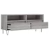 Kép 6/11 - Szürke sonoma színű szerelt fa TV-szekrény 100x34,5x44,5 cm