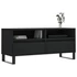 Kép 3/11 - Fekete szerelt fa TV-szekrény 100 x 34,5 x 44,5 cm