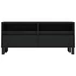 Kép 5/11 - Fekete szerelt fa TV-szekrény 100 x 34,5 x 44,5 cm