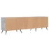 Kép 8/11 - Betonszürke szerelt fa TV-szekrény 150x30x44,5 cm
