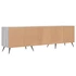 Kép 8/11 - Szürke sonoma színű szerelt fa TV-szekrény 150x30x44,5 cm