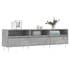 Kép 3/11 - Betonszürke szerelt fa TV-szekrény 150x30x44,5 cm