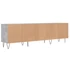 Kép 8/11 - Betonszürke szerelt fa TV-szekrény 150x30x44,5 cm
