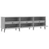 Kép 6/11 - Betonszürke szerelt fa TV-szekrény 150x30x44,5 cm