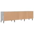 Kép 8/11 - Betonszürke szerelt fa TV-szekrény 150x30x44,5 cm