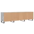 Kép 8/11 - Betonszürke szerelt fa TV-szekrény 150x30x44,5 cm