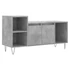 Kép 2/11 - Betonszürke szerelt fa TV-szekrény 100 x 35 x 55 cm