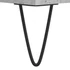 Kép 10/11 - Betonszürke szerelt fa TV-szekrény 100 x 35 x 55 cm