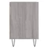 Kép 7/11 - Szürke sonoma színű szerelt fa TV-szekrény 100x35x55 cm