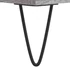 Kép 10/11 - Szürke sonoma színű szerelt fa TV-szekrény 100x35x55 cm
