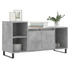 Kép 3/11 - Betonszürke szerelt fa TV-szekrény 100 x 35 x 55 cm