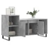 Kép 4/11 - Betonszürke szerelt fa TV-szekrény 100 x 35 x 55 cm
