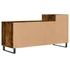 Kép 8/11 - Füstös tölgy színű szerelt fa TV-szekrény 100x35x55 cm