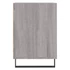 Kép 7/11 - Szürke sonoma színű szerelt fa TV-szekrény 100x35x55 cm