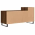 Kép 8/11 - Barna tölgyszínű szerelt fa TV-szekrény 100x35x55 cm