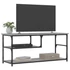 Kép 3/9 - Szürke sonoma színű szerelt fa és acél TV-szekrény 103x38x46,5
