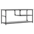 Kép 6/9 - Szürke sonoma színű szerelt fa és acél TV-szekrény 103x38x46,5