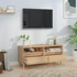 Kép 3/10 - Sonoma tölgyszínű szerelt fa TV-szekrény 100x34,5x44,5 cm
