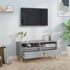 Kép 3/10 - Betonszürke szerelt fa TV-szekrény 100x34,5x44,5 cm