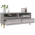 Kép 5/10 - Szürke sonoma színű szerelt fa TV-szekrény 100x34,5x44,5 cm