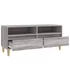 Kép 8/10 - Szürke sonoma színű szerelt fa TV-szekrény 100x34,5x44,5 cm
