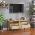 Kép 3/10 - Sonoma tölgyszínű szerelt fa TV-szekrény 100x34,5x44,5 cm