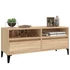 Kép 4/10 - Sonoma tölgyszínű szerelt fa TV-szekrény 100x34,5x44,5 cm