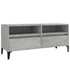 Kép 2/10 - Betonszürke szerelt fa TV-szekrény 100x34,5x44,5 cm