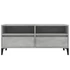 Kép 6/10 - Betonszürke szerelt fa TV-szekrény 100x34,5x44,5 cm