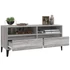 Kép 5/10 - Szürke sonoma színű szerelt fa TV-szekrény 100x34,5x44,5 cm