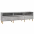 Kép 2/10 - Betonszürke szerelt fa TV-szekrény 150x30x44,5 cm