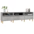 Kép 4/10 - Betonszürke szerelt fa TV-szekrény 150x30x44,5 cm