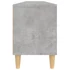 Kép 8/10 - Betonszürke szerelt fa TV-szekrény 150x30x44,5 cm