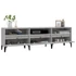 Kép 5/10 - Betonszürke szerelt fa TV-szekrény 150x30x44,5 cm