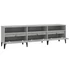 Kép 7/10 - Betonszürke szerelt fa TV-szekrény 150x30x44,5 cm