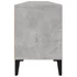 Kép 8/10 - Betonszürke szerelt fa TV-szekrény 150x30x44,5 cm