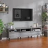 Kép 1/10 - Szürke sonoma színű szerelt fa TV-szekrény 150x30x44,5 cm