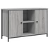 Kép 2/11 - Szürke sonoma színű szerelt fa TV-szekrény 100 x 35 x 65 cm