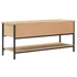 Kép 6/10 - Sonoma tölgy színű szerelt fa TV-szekrény 100 x 35 x 45 cm