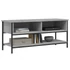 Kép 3/10 - Szürke sonoma színű szerelt fa TV-szekrény 100 x 35 x 45 cm