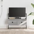 Kép 1/9 - Szürke sonoma szerelt fa fali TV szekrény 60,5 x 30 x 51 cm
